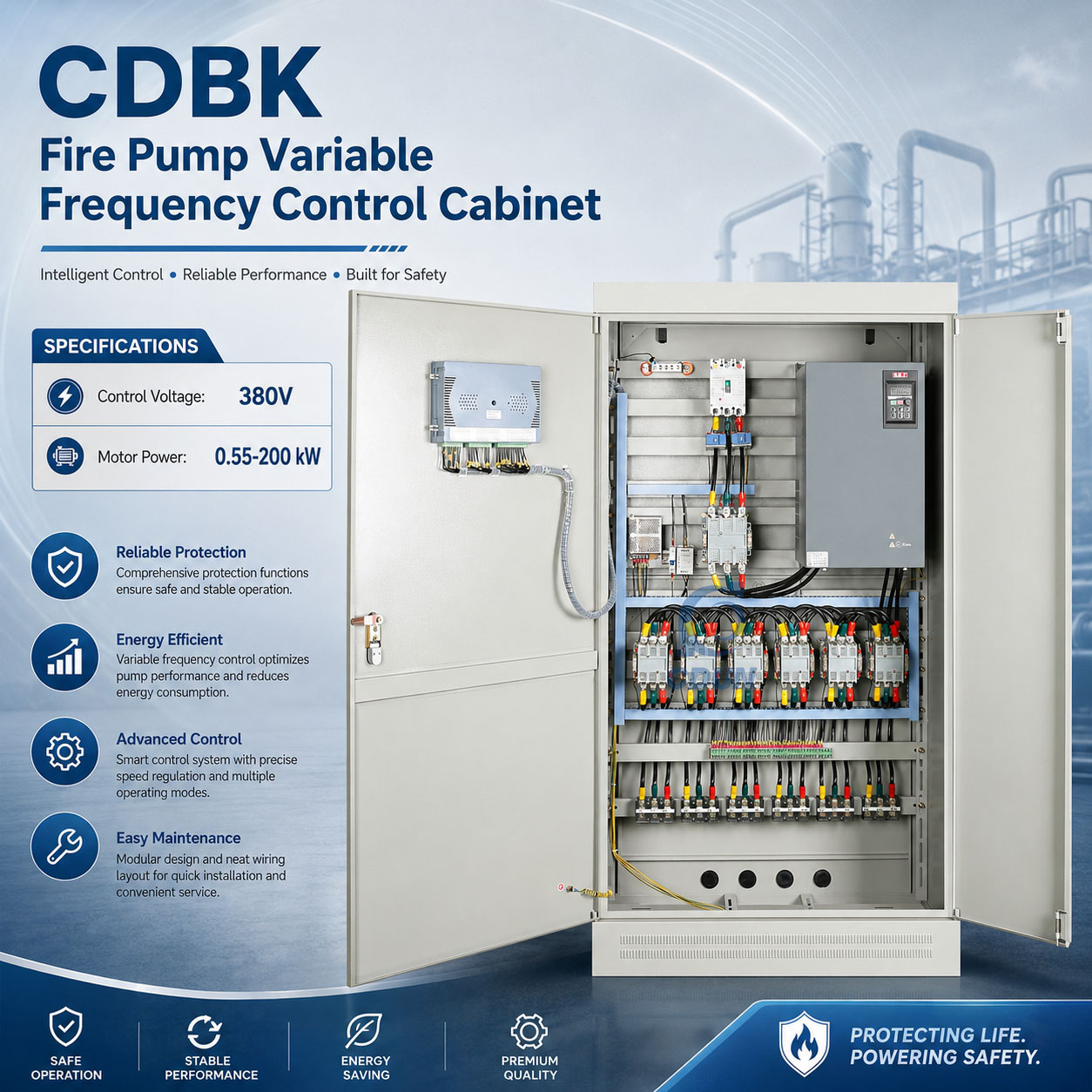 CDBK Control Cabinet Parameter Poster