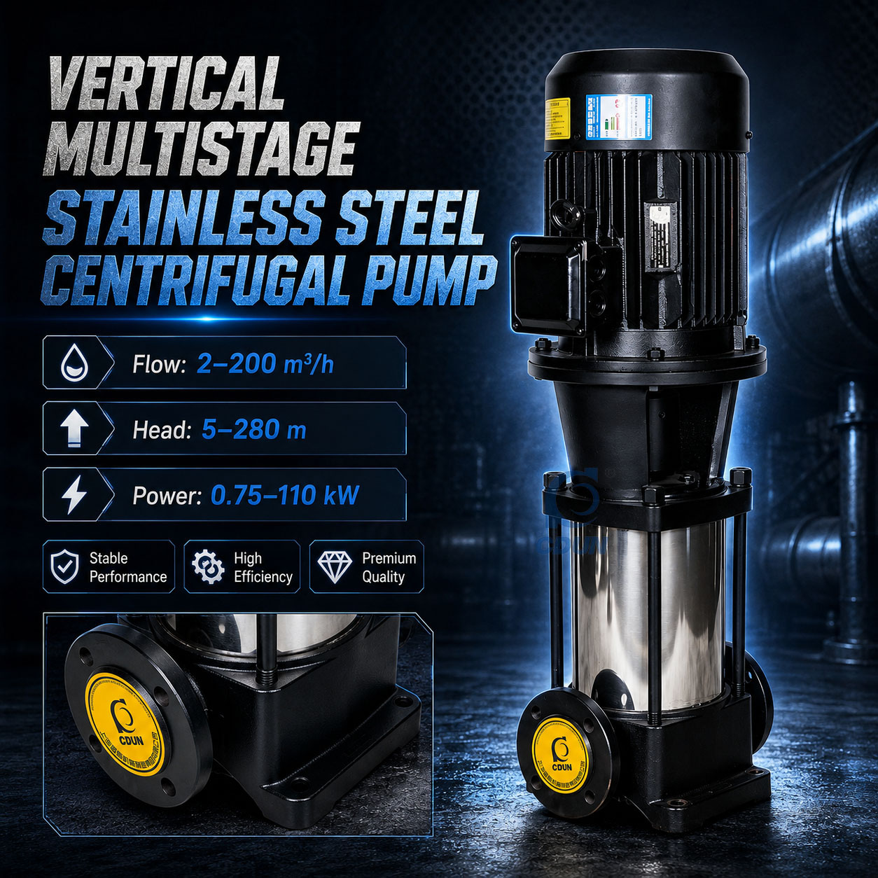 CDL Pump Parameter Poster