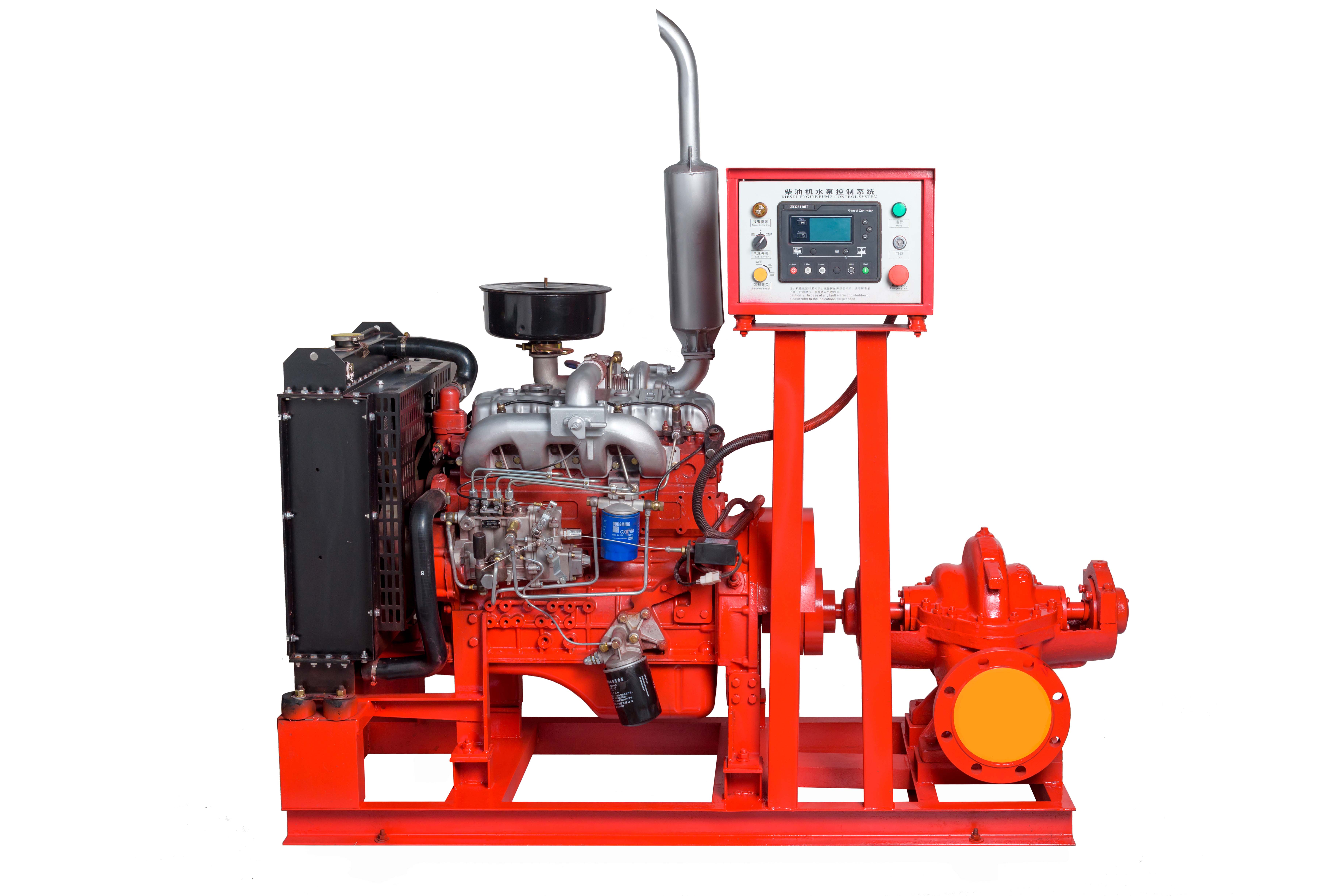 Diesel Engine-Driven Split-Case Fire Pump