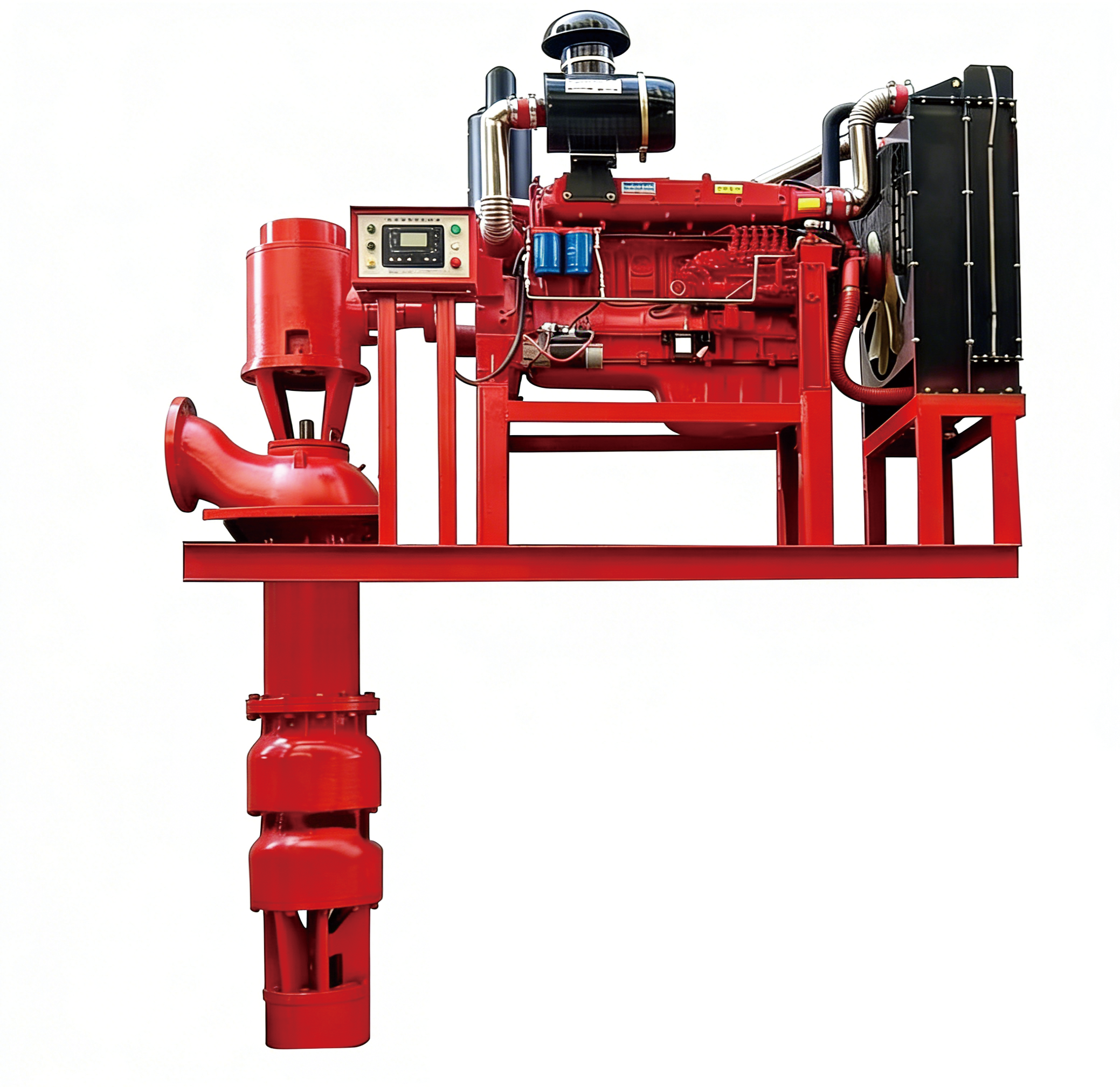 Diesel Engine-Driven Long-Shaft Fire Pump