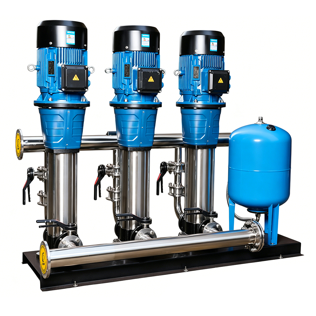 Non-Negative Pressure Water Supply Unit Angle View