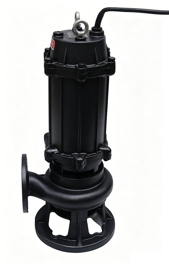 WQ Series Submersible Sewage Pump Angle View